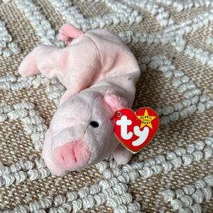 Ty Pink Pig Plush Toy
